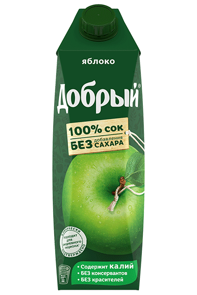 Сок яблоко 1л
